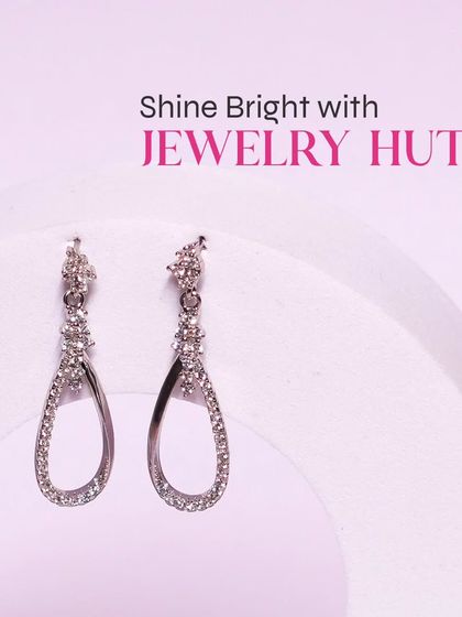 A duplicate image of our beautiful teardrop dangles, a popular choice for formal events.