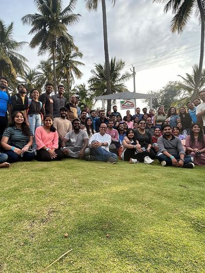 Another happy group photo. We love being the backdrop for your fun gatherings and adventures with friends.