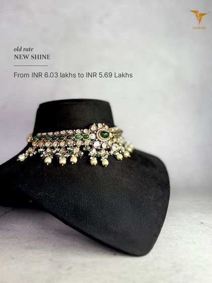 When something this beautiful feels like a family heirloom, you know it’s worth keeping close. This Kundan choker is now available at a special price in my 'Old Rate, New Shine' edit.