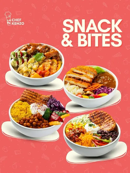 A lineup of my most popular bowls. Whether you're craving Italian, Mexican, or Lebanese flavors, I've got a bowl for you.