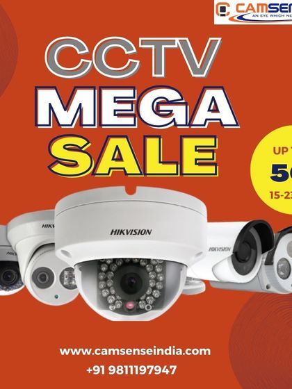 My CCTV Mega Sale is on, with discounts of up to 50% on a variety of Hikvision cameras and other systems. This is a great time to upgrade your security.