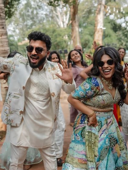 Journeys By Vivek - Wedding Cinematography Grand Celebrations: Sangeet & Receptions photo 4