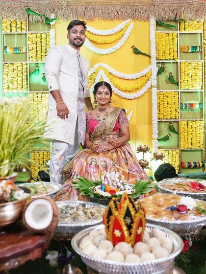 Anthariya by Nidhi Gowda - Custom Men's & Kids' Ethnic Wear Coordinated Couple & Family Outfits photo 32