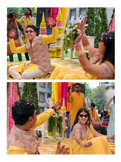 Vibrant Rituals: Haldi & Mehndi photo 24