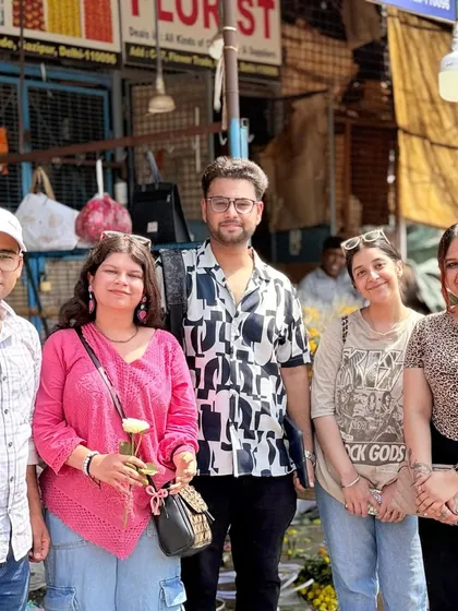 Our Event Management students and faculty during their practical training session at the Ghazipur Flower Mandi, gaining essential industry knowledge.