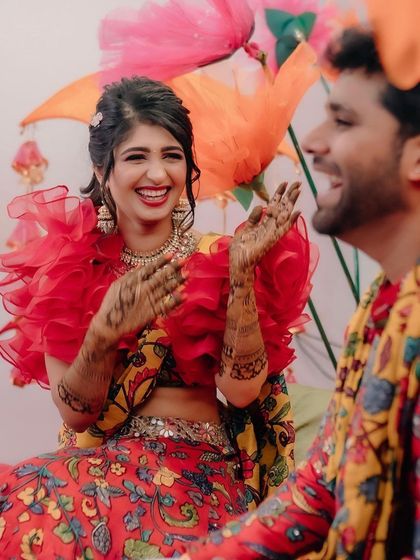 Events Factory - Wedding & Social Event Decor Vibrant Haldi & Mehendi Ceremonies photo 43