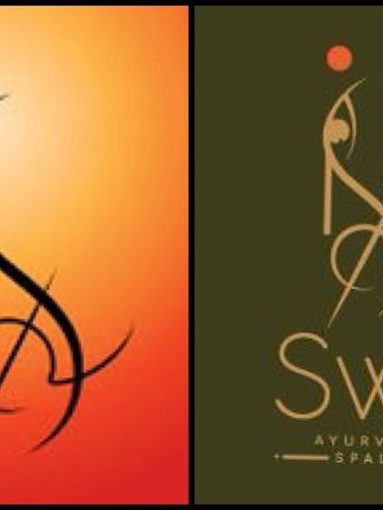 The evolution of my logo. The design itself emerged from 'Her', representing the divine feminine energy and strength that is at the core of Swã.