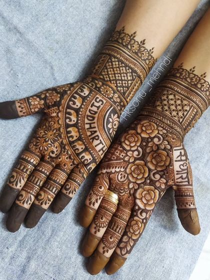 Sonu - Bridal & Wedding Mehndi Portrait & Storytelling Mehndi photo 35