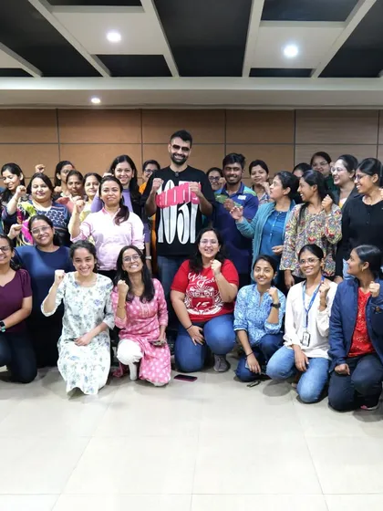 A group photo from another one of our women's self-defense workshops. We are committed to women's safety, teaching practical skills with an out-of-the-box training style that is both effective and fun.
