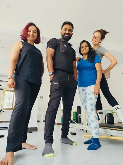 A happy group photo after a challenging session. The energy and support in our small group classes are incredible.