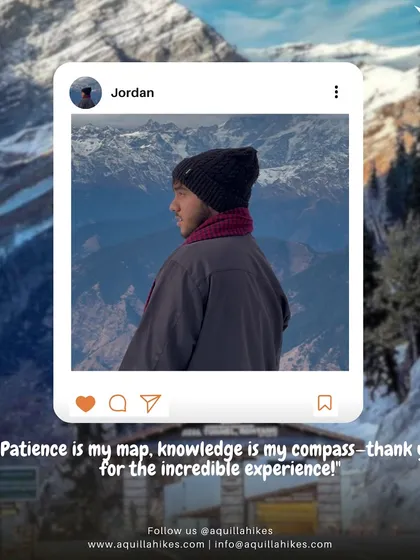 Meet Jordan. For him, patience is the map and knowledge is the compass. He ensures every traveler has an incredible experience.