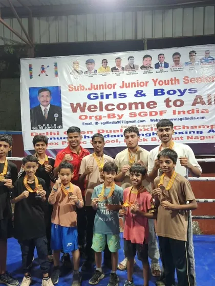 The next generation of champions. These young boys from my academy showed great heart and skill at the amateur boxing tournament.