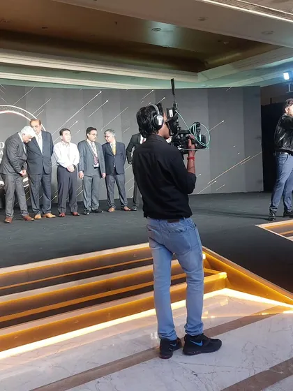 Behind the scenes at the Daikin Dealer Awards. I spend time preparing with the crew to ensure every moment of the interactive show is captured perfectly.