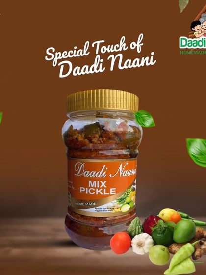 Our Mixed Pickle is a beautiful medley of vegetables and spices. It includes carrot, mango, green chilli, lime, and cauliflower for a burst of flavour in every bite.