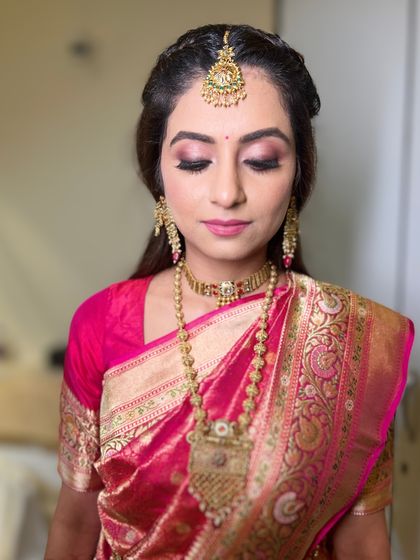 Classic Red & Pink Bridal Looks photo 96