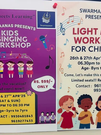 Thinking of enrolling your child? Our 2-day weekend workshops are the perfect way to start. They give children a taste of our teaching style and are packed with fun activities, from learning new songs to breathing techniques.