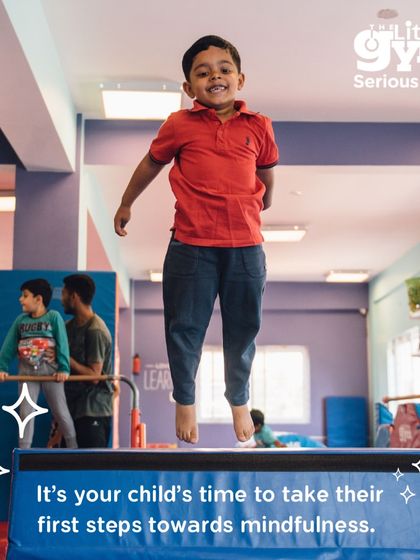 It's time to take the first steps towards mindfulness. Even a simple jump on a springboard requires focus and body awareness. Our classes help toddlers and preschoolers connect their minds and bodies with every movement.