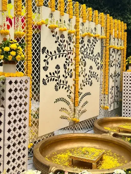 Flinters Management - Full Wedding Planning Vibrant Haldi & Mehendi Ceremonies photo 6