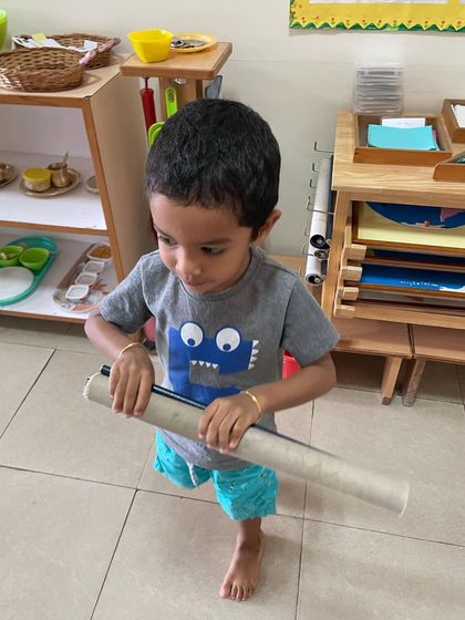 Siksha Montessori - Montessori Preschool & Kindergarten (Ages 2.5-6) Practical Life: Building Independence photo 51