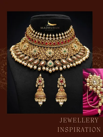 Jewelry is key to the Maharashtrian bridal look. I provide inspiration for essential pieces like the traditional nath and choker necklaces.