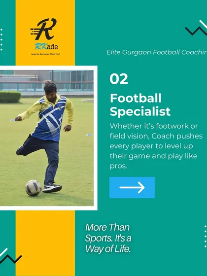 Our coaches are specialists in their sport. Our football mentors push every player to level up their game, focusing on technical skills and tactical awareness to help them play like pros.