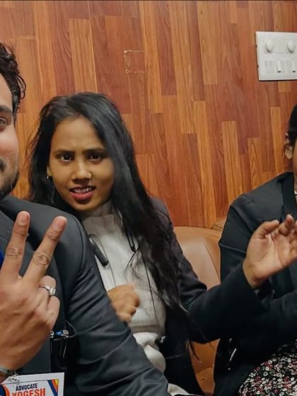 Celebrating a moment during the Bar Association elections. Our collective voice shapes the future of our profession.