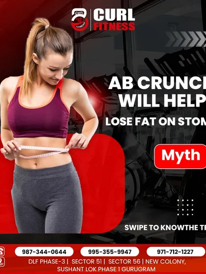 A common myth is that ab crunches will burn stomach fat. This guide is the start of explaining the truth about losing belly fat, which involves overall calorie deficit.