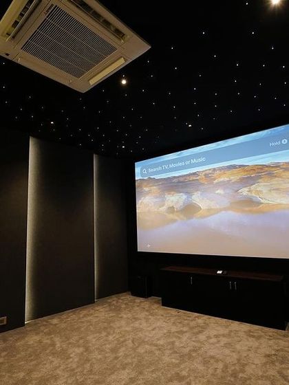 3i Smart Home - Custom Home Theater Design & Installation Modern & Sleek Theaters photo 6