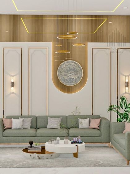 WallsToHome Interiors - Turnkey Home Interiors Luxurious Living & Dining Spaces photo 37