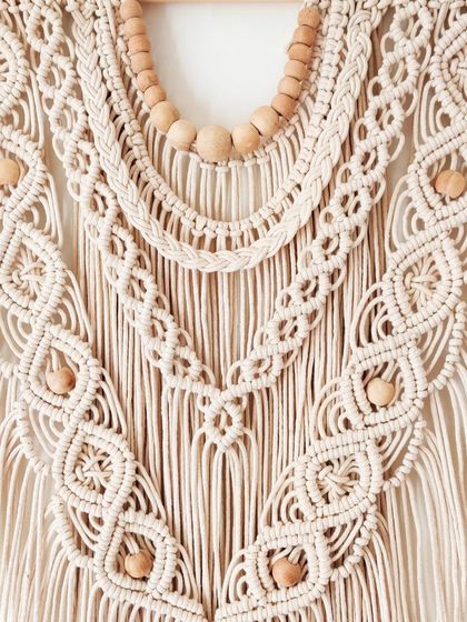 Shikha Agarwal - Custom Macrame & Crochet Home Decor Large Statement Wall Hangings photo 67