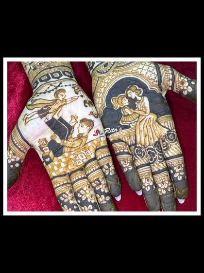 Themed Baby Shower Mehendi photo 3