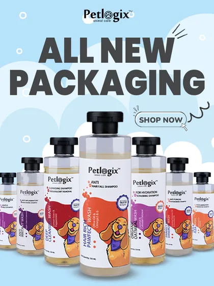 I've put my heart into creating a full range of grooming products, and I'm excited to show off our new packaging. This image showcases the variety of specialty shampoos I offer, from anti-hair fall and deep cleansing to formulas for hydration, all designed to meet your pet's specific needs.