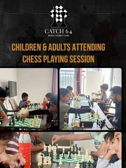 A Sunday morning playing session. We organize both formal tournaments and informal playing sessions for children and adults to enjoy the game of chess together.