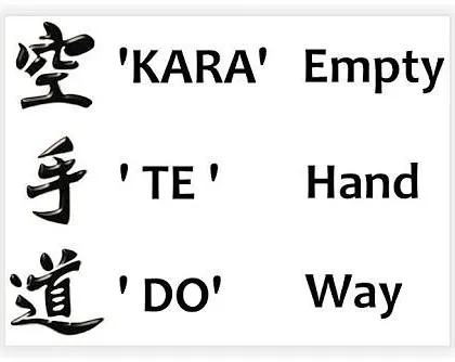 Karate-Do means the "Way of the Empty Hand." This shows that our art is not just about fighting, but a path of self-development that uses the body and mind to overcome challenges without weapons.