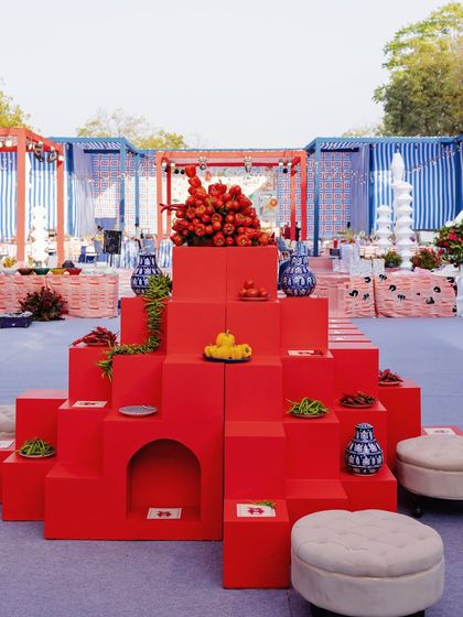 The Wedding Square - Wedding Design & Styling Vibrant Pre-Wedding Celebrations photo 88