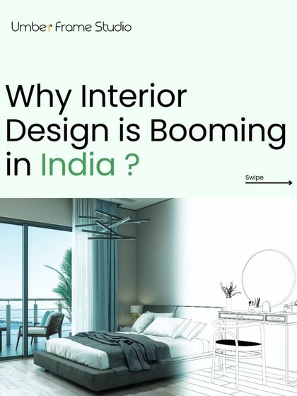 Why is interior design booming in India? We explore the trends shaping modern Indian homes.