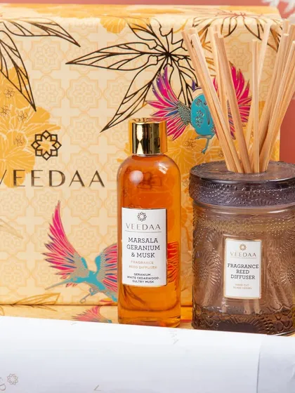 A curated selection from our extensive product portfolio, showcasing the diverse range of fragrances, colors, and designs we offer. Each image highlights the beauty and versatility of our candles, diffusers, and gift sets.