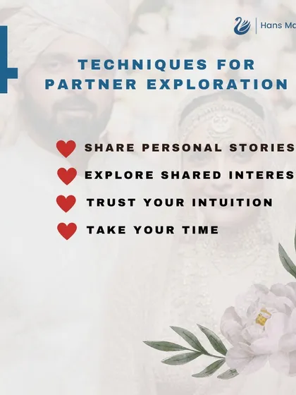 Exploring your connection with a potential partner is a journey of discovery. Sharing stories, exploring interests, and taking your time are all part of the process.