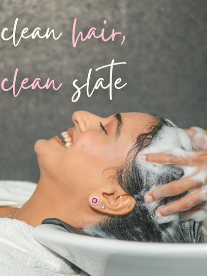 Clean hair, clean slate. The hair wash is a ritual that cleanses more than just your hair; it's a fresh start for your whole mood.