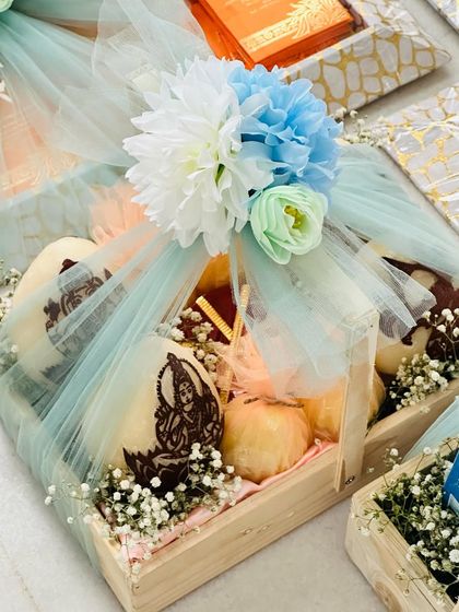 The Gift Cottage - Wedding Gifting & Favors Luxury Trousseau Packing photo 51