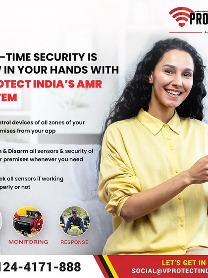 Real-time security is now in your hands. Our mobile app gives you complete control over your security system from anywhere. You can arm or disarm all sensors, control devices across different zones of your property, and track sensor activity to ensure everything is working perfectly.