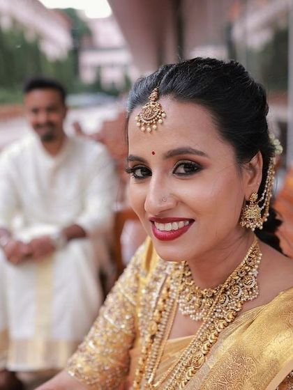 Himabindu - Bridal Makeup Classic South Indian Muhurtham Looks photo 31