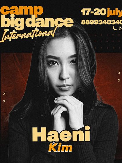 We are so excited to have the amazing Haeni Kim join our lineup. Her distinct movement quality and artistic expression are a huge inspiration to our dance community.