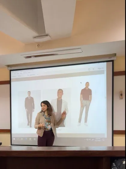 A session on power dressing for B-School students. I show you how to use your wardrobe to project confidence and authority, proving that what you wear is a key part of your personal brand.