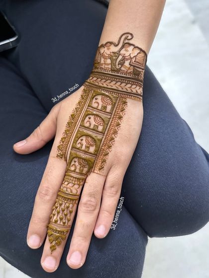 3D Henna Touch - Festive & Occasional Mehndi Minimalist & Chic Henna photo 24