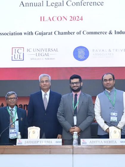 Sharing the stage with esteemed speakers at ILACON 2024. It was a privilege to present my views on Alternative Dispute Resolution versus traditional litigation.