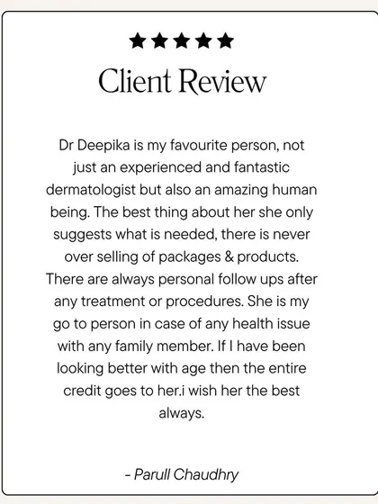 I am so grateful for the trust my clients place in me. This review highlights my core philosophy: I only suggest what is necessary and prioritize personal follow-ups to ensure your well-being. Seeing my clients feel more confident as they age is the most rewarding part of my work.