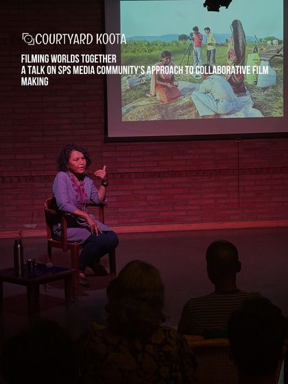 A talk in progress on collaborative filmmaking with the SPS Media Community. We host sessions that delve into the process and philosophy behind creative work, offering insights for aspiring artists and filmmakers.