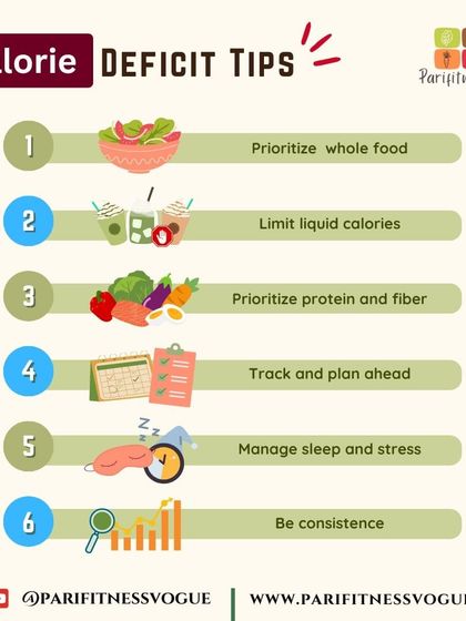 A calorie deficit is essential for weight loss, but it needs to be done correctly. Here are my top tips, including prioritizing whole foods, limiting liquid calories, and tracking your intake.