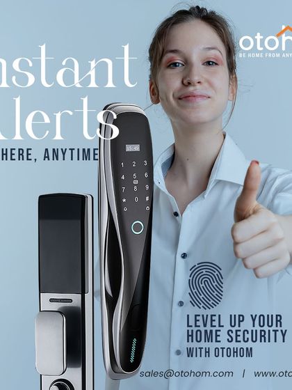 Our smart security systems provide instant alerts anywhere, anytime. Level up your home security with our advanced smart locks that notify you of any activity at your door.